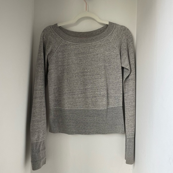 rag & bone Tops - Rag & Bone Gray Sweatshirt Size XS